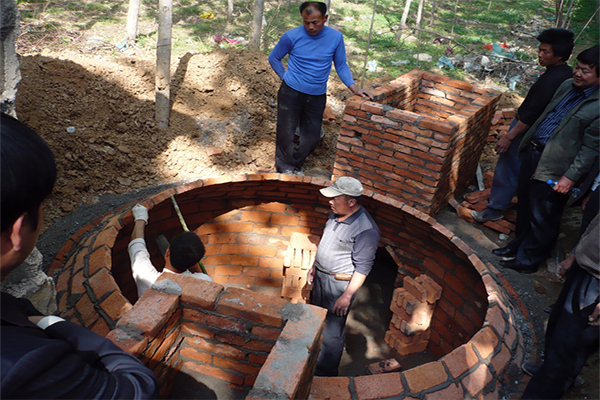 Training programme in biogas digester construction in Shandong province